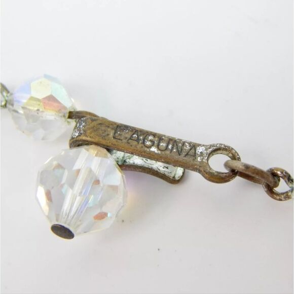 VTG Aurora Borealis Necklaces Bracelet & Earrings 193g - Picture 11 of 11